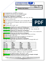 TD N°4 Triangle Rectangle