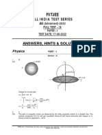 AITS 2122 FT IX JEEA Paper 1 Sol