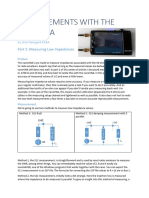 Measurements With The nanoVNA Part 5 Measuring Low Impedances