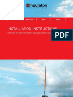 Installation Instructions: Landscaping Civils Sport Aq Ua