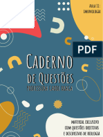 Caderno de Questões - Imunologia