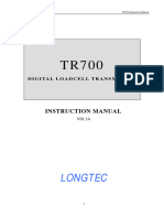 Longtec-TR700 Manual 