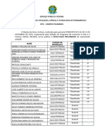 Resultado Preliminar