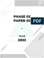 SEBI Question Paper Phase II Paper 2 2022