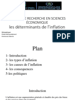 Les Determinants de L'inflation