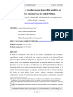 Ruido Laboral y Su Relación Con La Pérdida Auditiva en Empleados en Empresas de Salud Pública