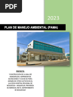 Plan de Manejo Ambiental Hemodiálisis