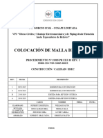 25800-220-V09-G00Z-00022 Rev1 - Procedimiento Colocación de Malla de Tierra