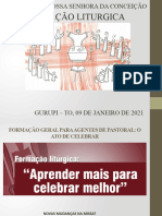 LITURGIA Formação de Agentes Imaculada