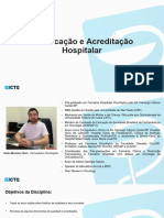 Slide - Certificação e Acreditação Hospitalar