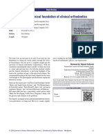 The Biomechanical Foundation of Clinical Orthodont