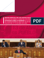 Discurso de Orden A Cargo Del Diputado Diosdado Cabello Rondón, en Ocasión de Conmemorarse 22 Años Del Golpe de Estado Fascista Del 11 y 12 de Abril 2002