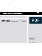 Manual Del Operador: (Deutz Tier 4 Final)