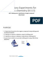 EXP 2 Melting Point