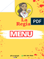 Menu La Regia