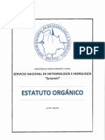 00 Estatuto Organico Senamhi