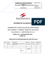 Informe de Valorizacion