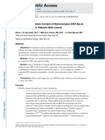 6-Utilização Do Conteúdo de Hemoglobina Dos Reticulócitos (RET-He) para Avaliar Anemia em Pacientes Com Câncer