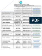 Relação Dos Docentes e Administrativos