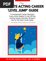 The Ultimate Acting Career Level Jump Guide by Amy Jo Berman Copyright v422