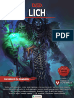 CDP LICH D&D 5e VERSÃO 1.5 Homebrew