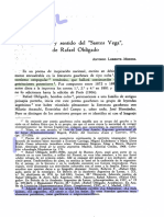 Estructura y Sentido Del "Santos Vega de Rafael Obligado