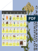 Calendario de Sacrificios