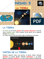 UNIDAD 5. La Tierra