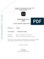 (MT) 0408094 (Measures of Entanglement in Quantum Mechanics) Geir Ove Myhr