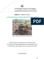 UE Géo 241 Géographie Physique Du Sénégal CM Version Avril 2022 SYBA-1