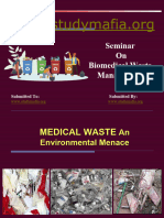 BioMedical Waste Management