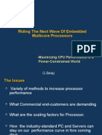 Riding The Next Wave of Embedded Multicore Processors: - Maximizing CPU Performance in A Power-Constrained World