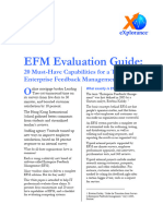 Explorance True EFM Evaluation Guide