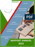 Français Langue D'accueil - Rapport D'activité 2023