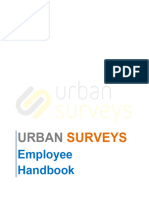 Employee-Handbook-HR-Manual - Urban Surveys (Rev01)