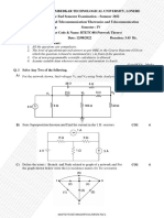 Btech Ete 4 Sem Network Theory Btetc401 Aug 2022