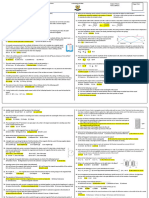 Prewezary Exam 2022-2023 - Answer Key