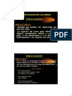 Clasificacion de Las Armas