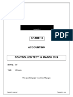 15 March Worksheet - Cash Flow