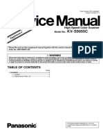 Servicemanual Panasonic kv-s5055c s4