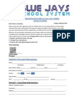 School Caie Form-O3 On23