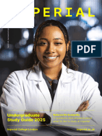 Imperial College London Undergraduate Study Guide 2025 Entry