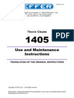 Use and Maintenance Manual EFFER 1405 Part 1