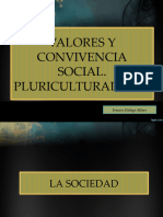 Convivencia Social, Sociedad y Pluriculturalidad