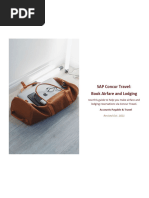 SAP Concur Travel Book Airfare & Lodging