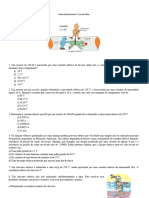 Lista de Exercícios 1 Lei de Ohm