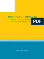 PDF Tropical Tongues Language Ideologies Endangerment and Minority Languages in Belize