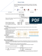 5.1 Electric Fields Notes