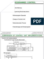 Micro Programmed Control