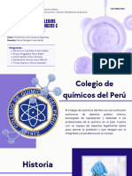 Presentación Proyecto Científico Bioquímica Profesional Violeta y Blanco